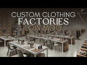 low MOQ clothing manufacturers London
