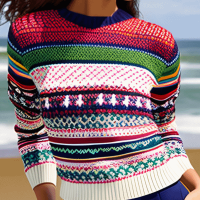 girl-wearing-Fair-Isle-Sweater